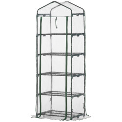 Мини-теплица Outsunny 845-383V01 69x49x193 (Transparent) Thumb