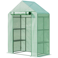 Mini-sera Outsunny 845-511 141x72x191 (Green) Thumb