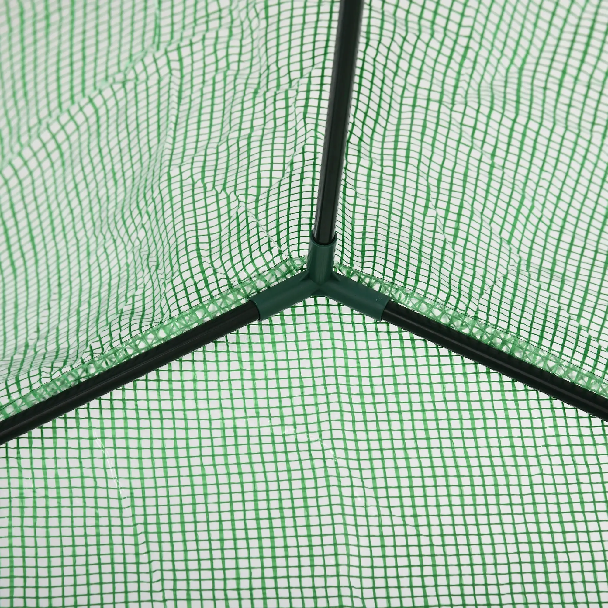 Mini-sera Outsunny 845-511 141x72x191 (Green) - 5
