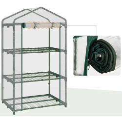 Mini-sera Outsunny 845-606 (Transparent) Thumb