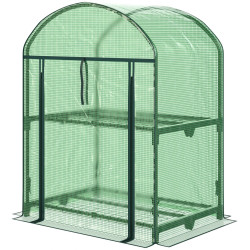 Мини-теплица Outsunny 845-614 69x49x91 (Green) Thumb