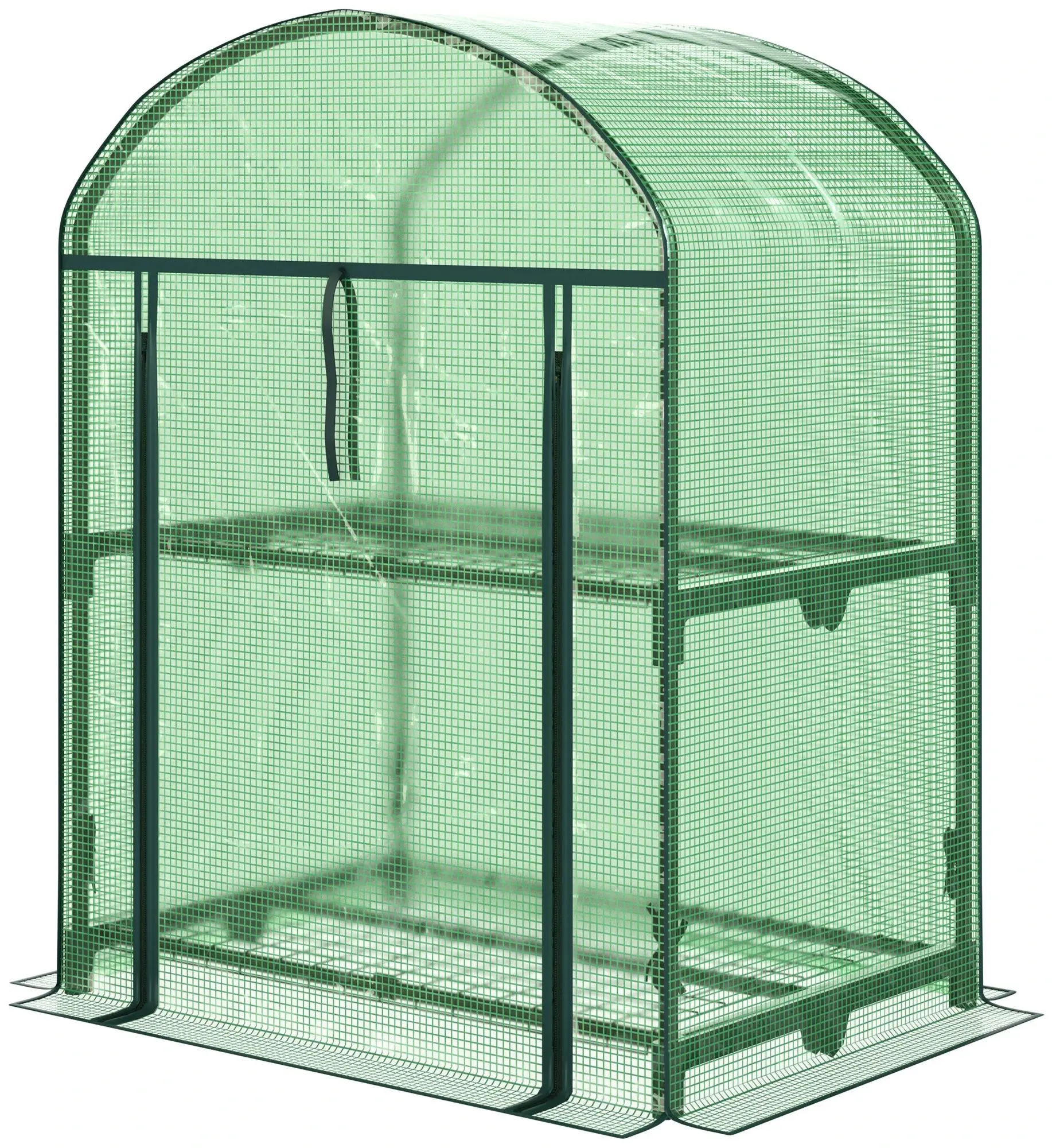 Мини-теплица Outsunny 845-614 69x49x91 (Green) - 2