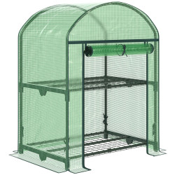 Mini-sera Outsunny 845-614 69x49x91 (Green)