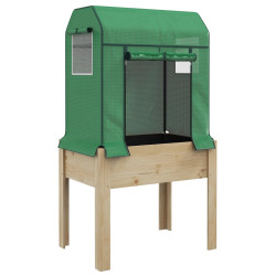 Mini-sera Outsunny 84H-022V00GN 60x86x165 (Green/Natural) Thumb
