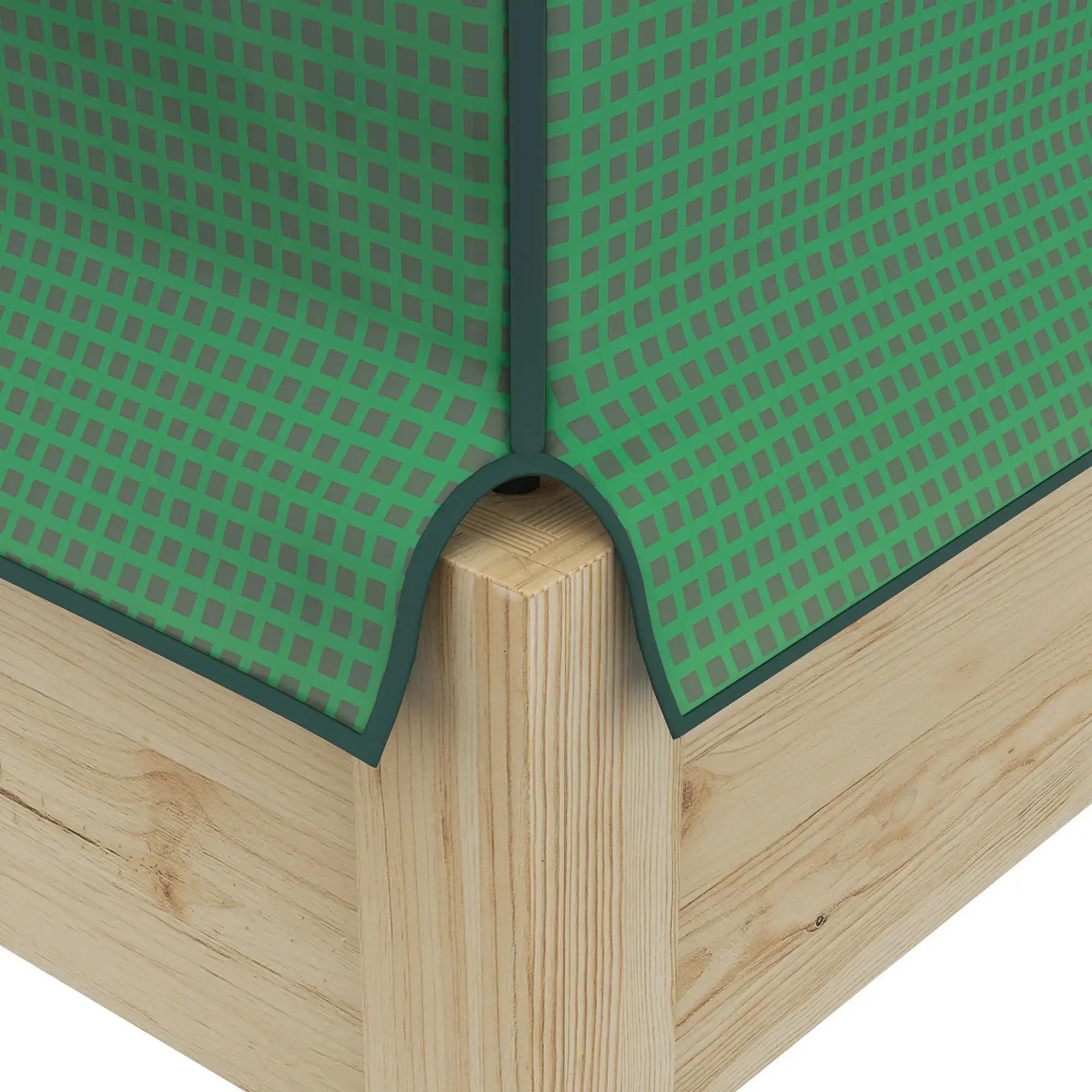 Mini-sera Outsunny 84H-022V00GN 60x86x165 (Green/Natural) - 4