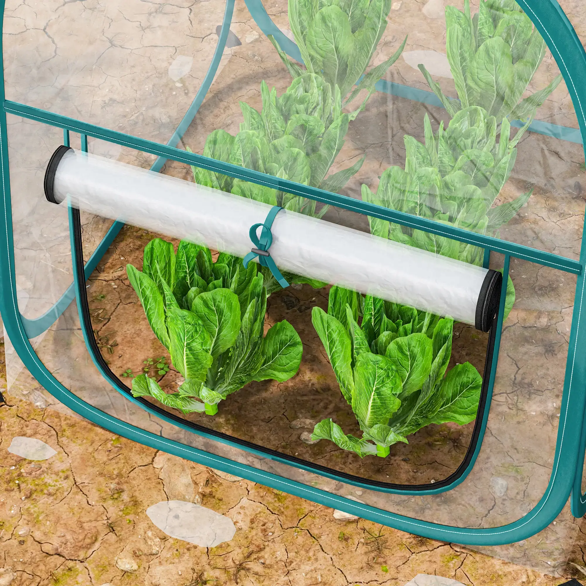 Парник Outsunny 84H-257V00CR 70x70x80 (Transparent)