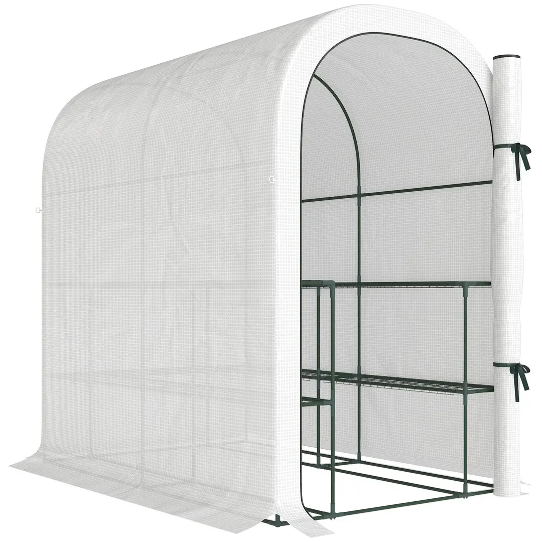 Mini-sera Outsunny 84H-446V00WT (White)