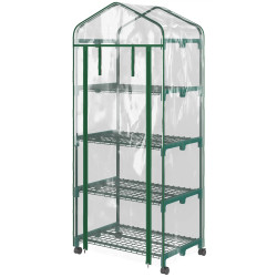 Sera portabila Outsunny 845-228V04TP (Transparent/Green) Thumb