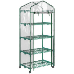 Sera portabila Outsunny 845-228V04TP (Transparent/Green)