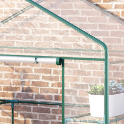Sera de gradina Outsunny 01-0482 143x73x195 (Transparent) Thumb