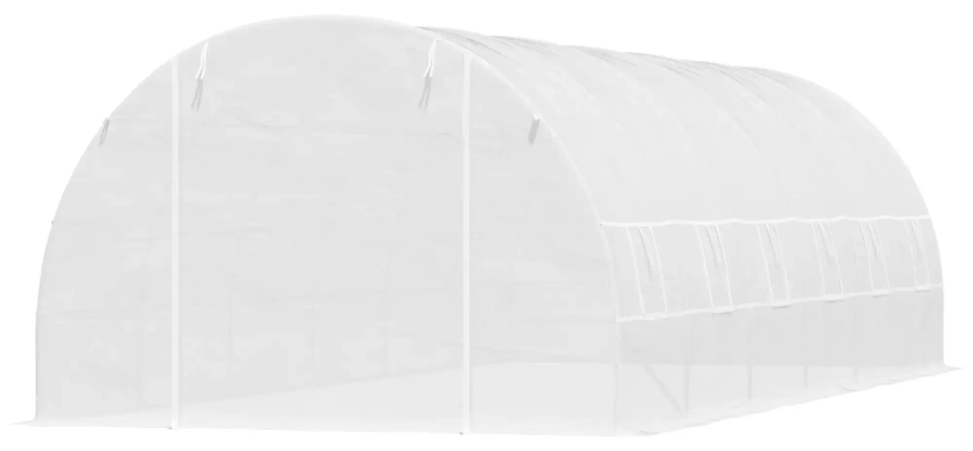 Садовая теплица Outsunny 845-019WT 8x3x2 (White) - 2