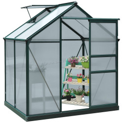 Sera de gradina Outsunny 845-057 132x190x201 (Green/Transparent)