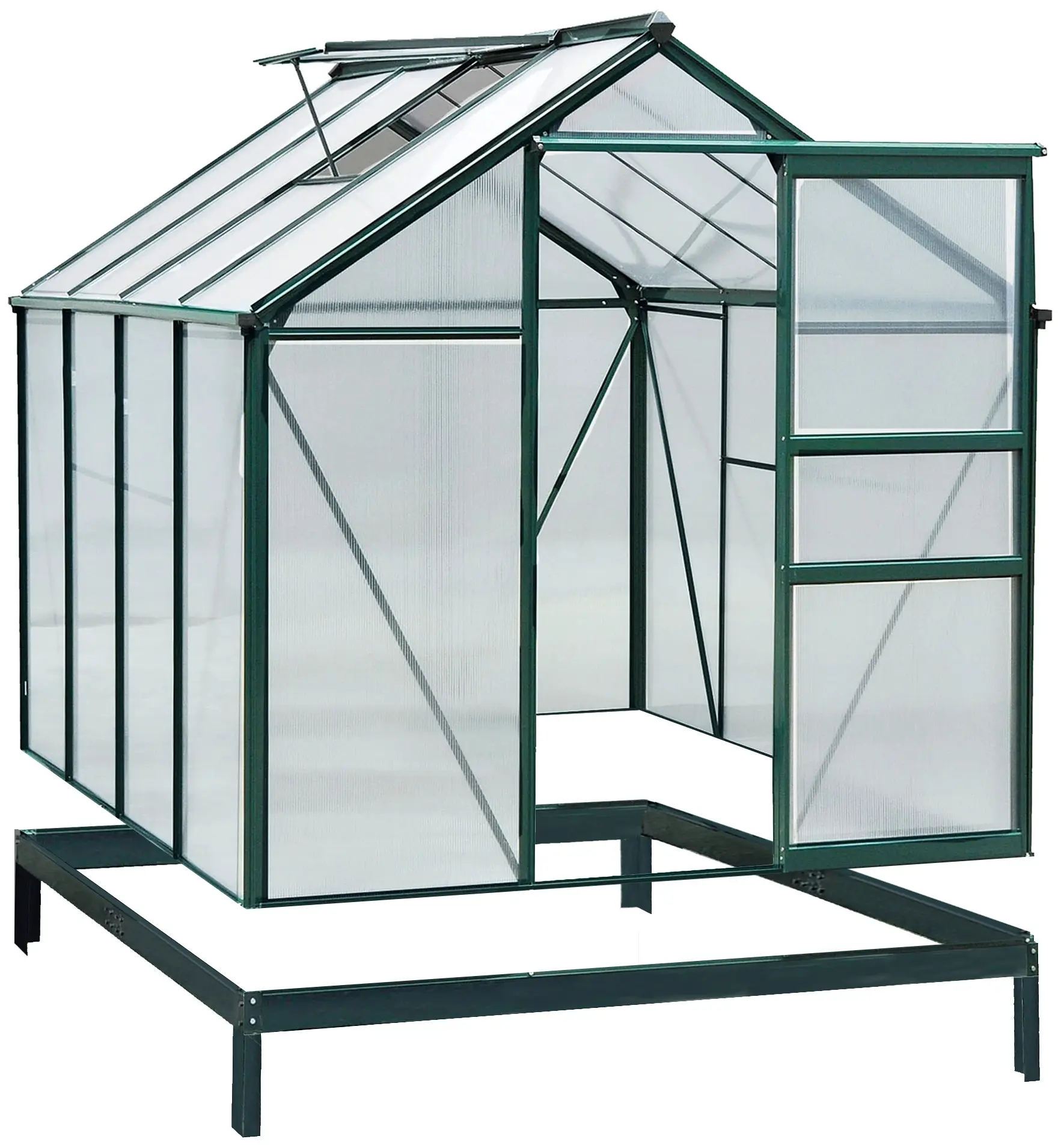 Садовая теплица Outsunny 845-059 190x252x201 (Green/Transparent) - 2