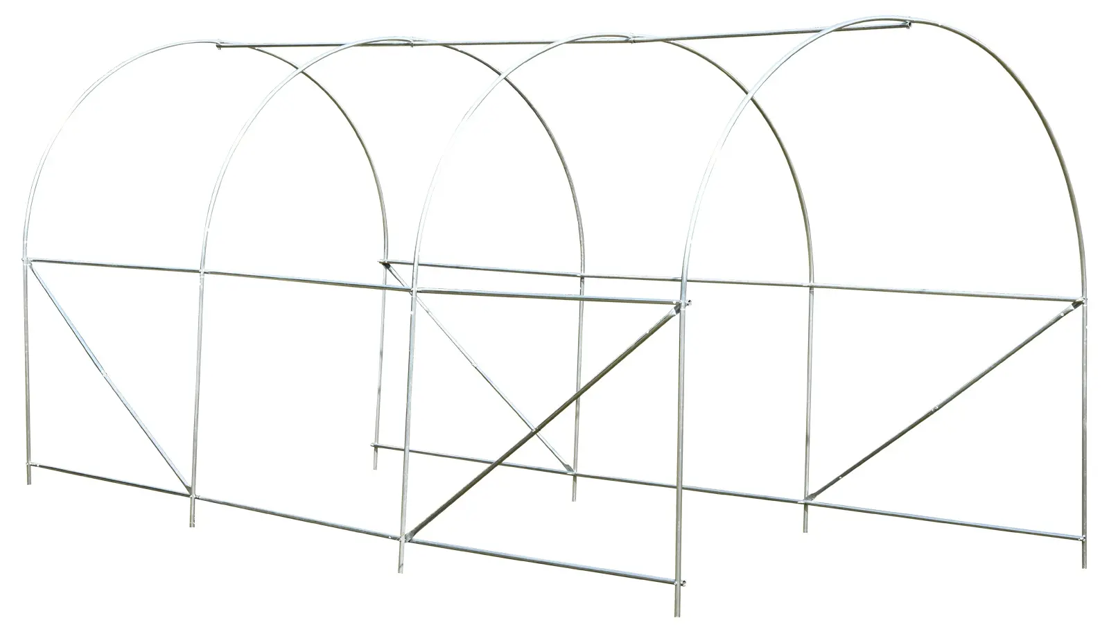 Садовая теплица Outsunny 845-071V01 4x2x2 (White) - 4