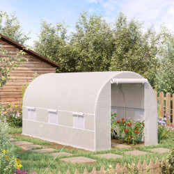 Садовая теплица Outsunny 845-071V01 4x2x2 (White) Thumb