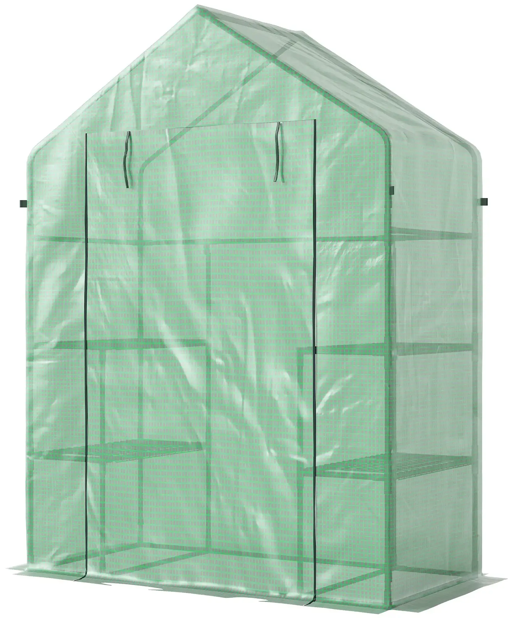 Садовая теплица Outsunny 845-139V00GN 142x73x195 (Green) - 2