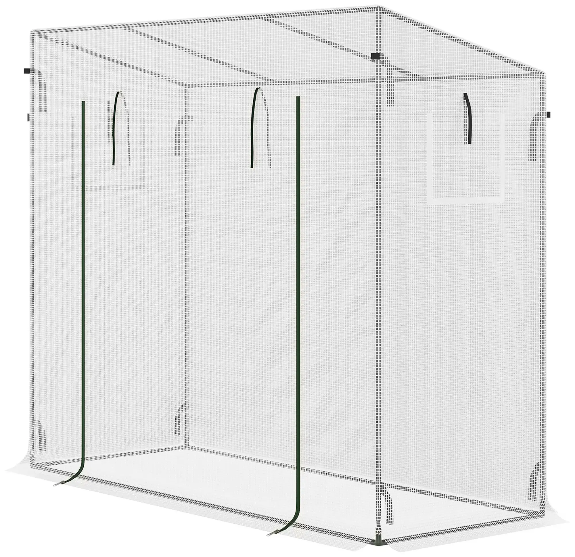 Sera de gradina Outsunny 845-144V01WT 200x76x168 (White) - 2