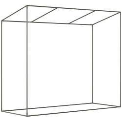 Sera de gradina Outsunny 845-144V01WT 200x76x168 (White) Thumb