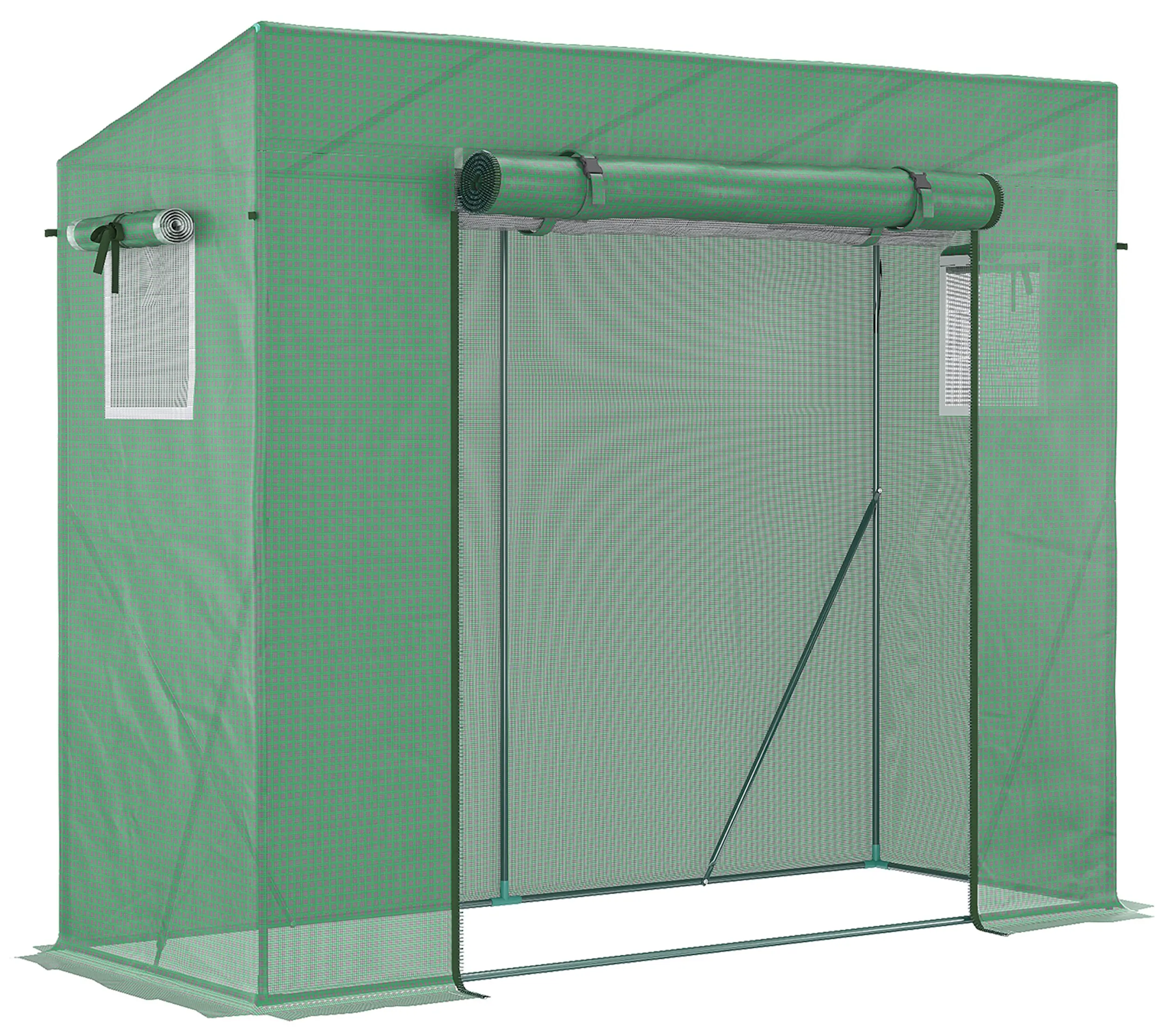 Sera de gradina Outsunny 845-144V02GN 200x77x148-169 (Green) - 2