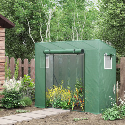 Sera de gradina Outsunny 845-144V02GN 200x77x148-169 (Green) Thumb