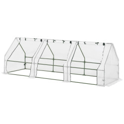 Парник Outsunny 845-204V02 2.7x0.9x0.9 (White) Thumb