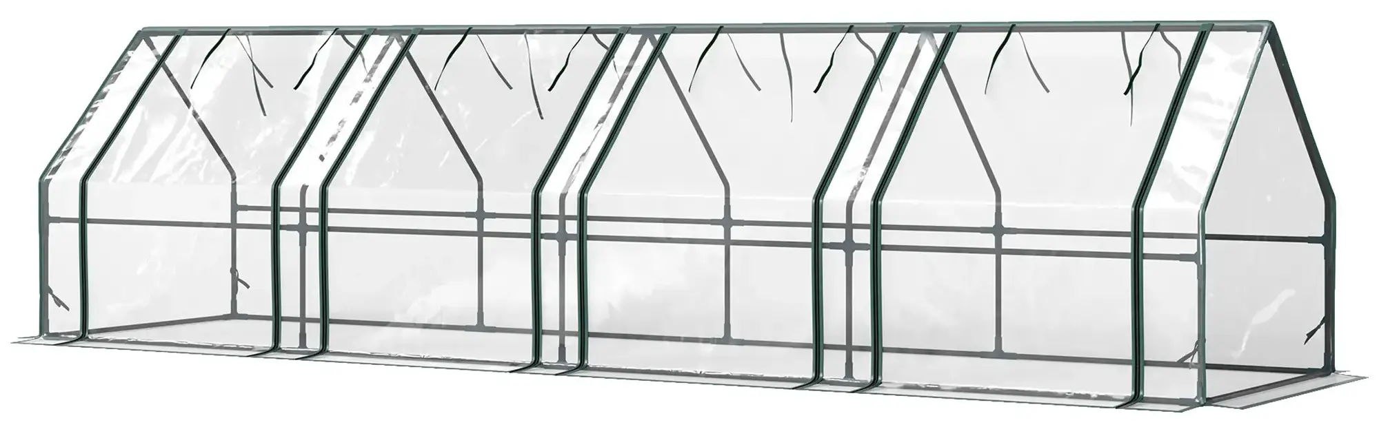 Mini-sera Outsunny 845-204V05CR 3.6x9x9 (Transparent) - 2