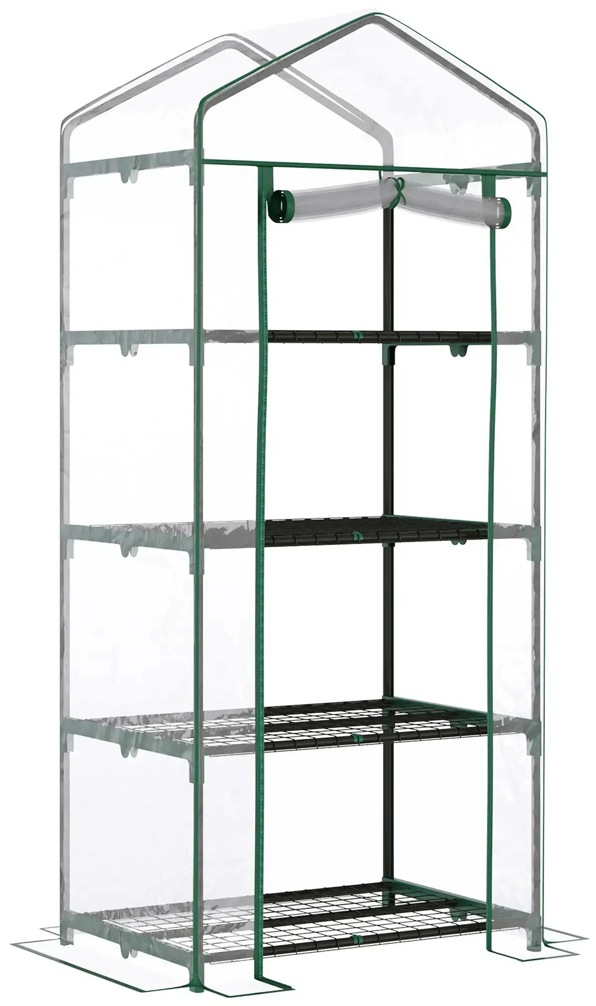 Мини-теплица Outsunny 845-228V03 70x50x160 (Transparent) - 3