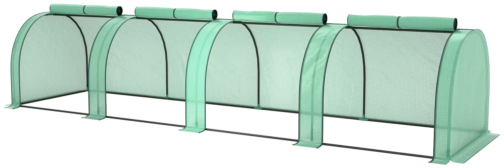 Mini-sera Outsunny 845-234V03GN 4x1x0.8 (Green) - 2