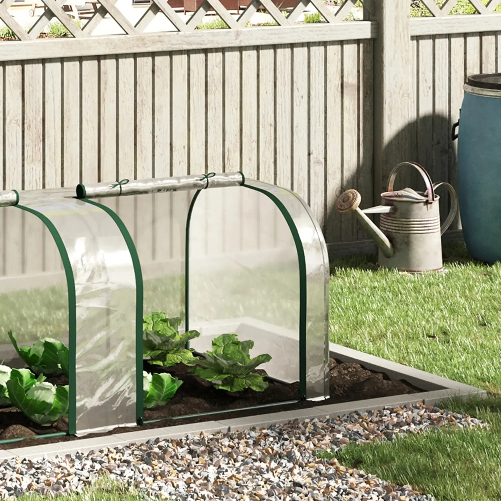 Mini-sera Outsunny 845-234V04CR 295x100x80 (Transparent) - 10