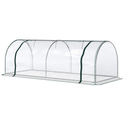 Mini-sera Outsunny 845-305 250x100x80 (Transparent/Green) Thumb