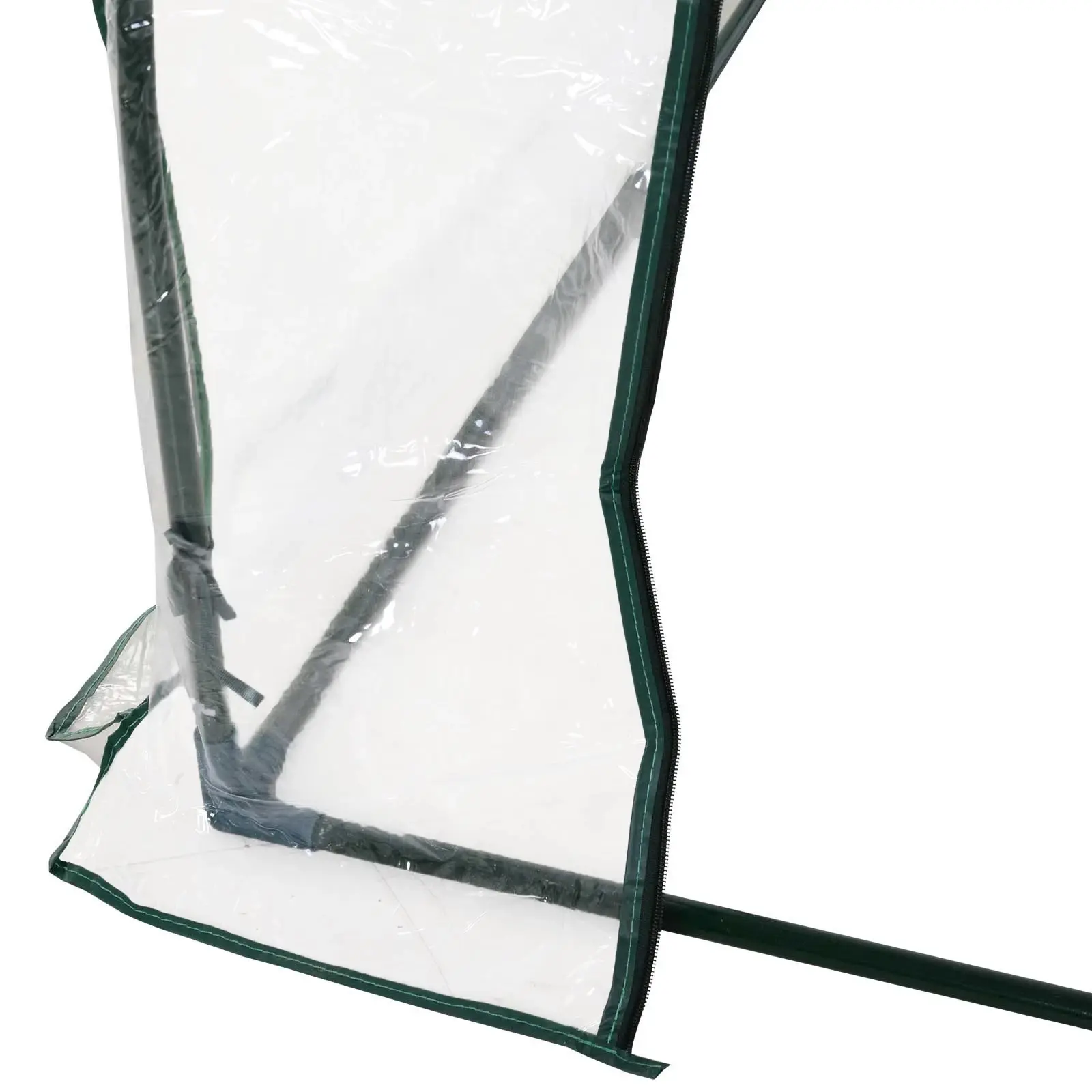 Mini-sera Outsunny 845-305 250x100x80 (Transparent/Green) - 5