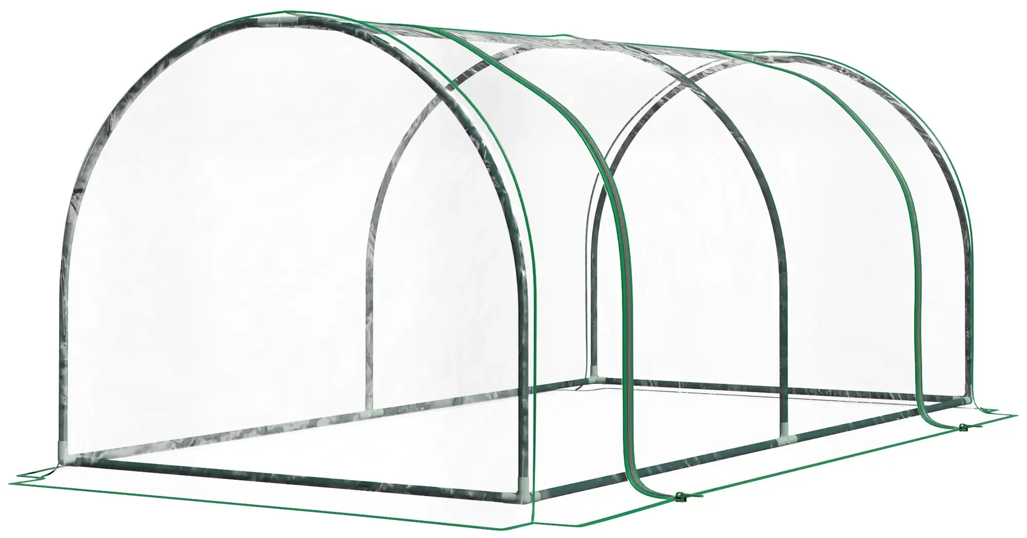 Mini-sera Outsunny 845-305V02 2x1x0.8 (Transparent) - 2