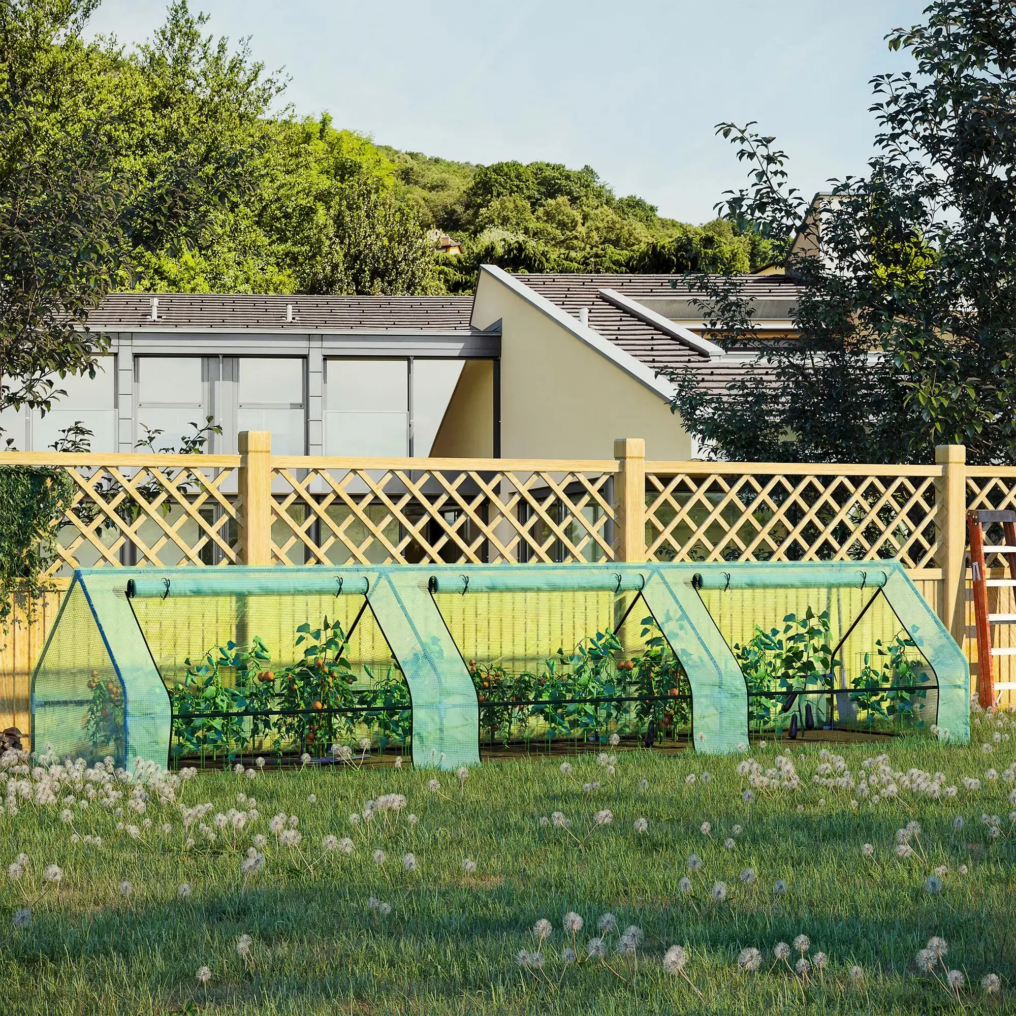 Парник Outsunny 845-307V01GN 4x1x0.8 (Green)