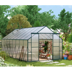 Sera de gradina Outsunny 845-533V01 (Transparent/Green) Thumb