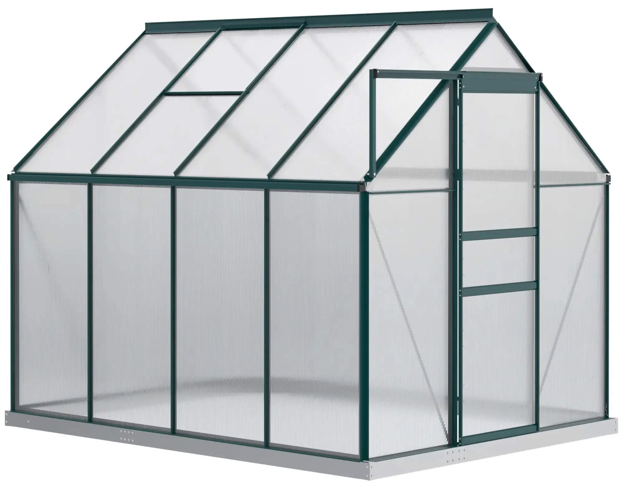 Садовая теплица Outsunny 845-540V01GN 190x253x199 (Transparent/Green)