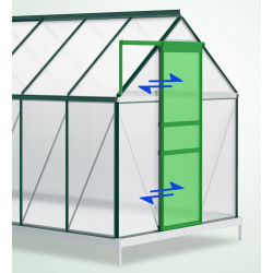 Садовая теплица Outsunny 845-540V02GN 190x375x199 (Transparent/Green) Thumb