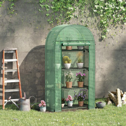 Mini-sera Outsunny 845-607V01 80x49x160 (Green) Thumb