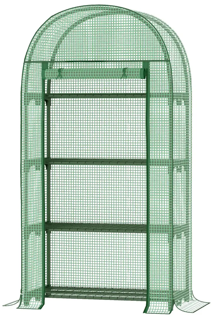 Mini-sera Outsunny 845-607V01 80x49x160 (Green)