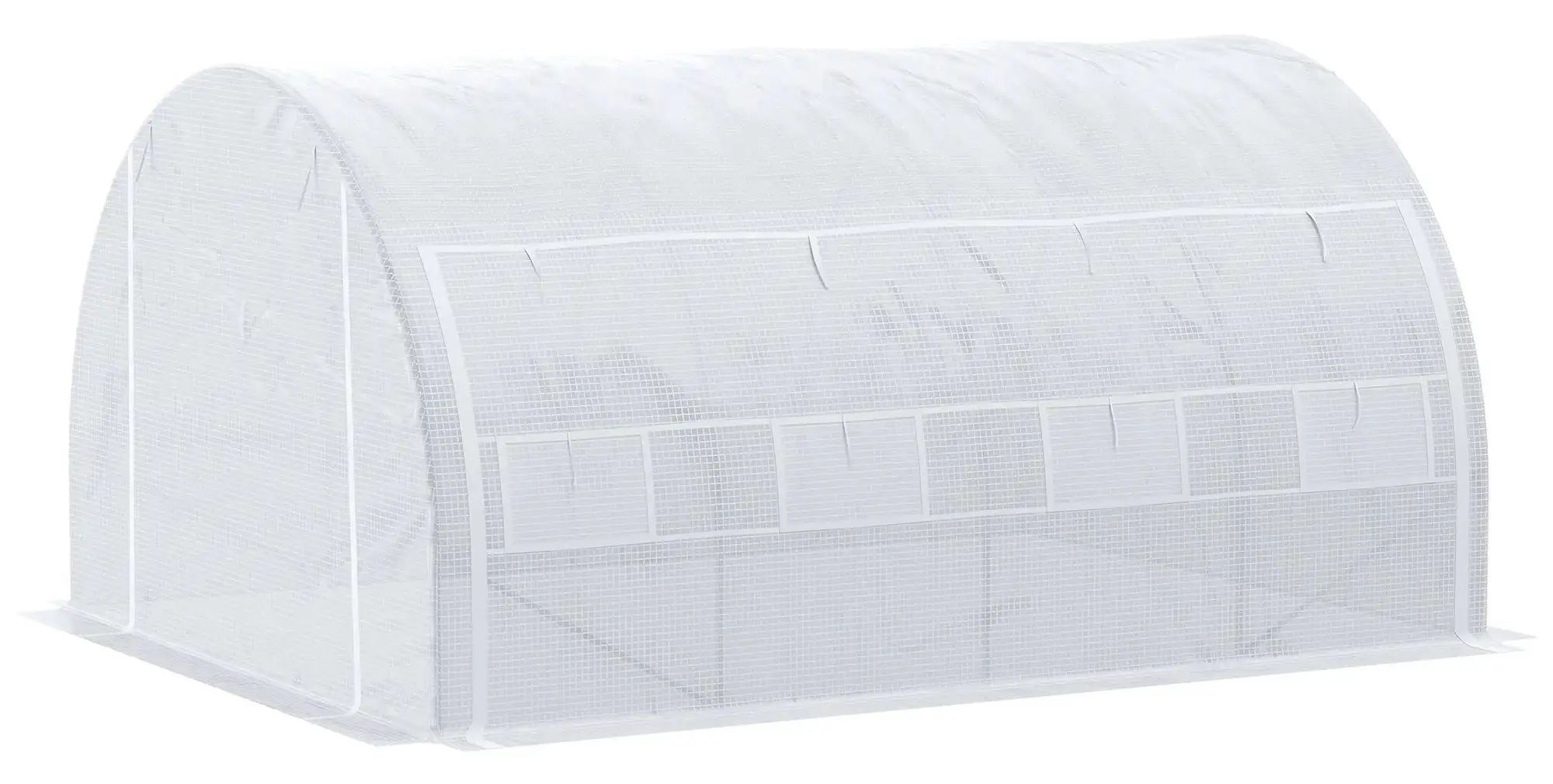 Садовая теплица Outsunny 845-612V01WT 3.97x3x2 (White) - 2