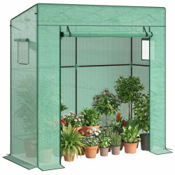 Sera de gradina Outsunny 84H-063V00GN 196x77x197 (Green)