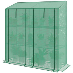 Mini-sera Outsunny 84H-065V00GN 143x46x151 (Green) Thumb