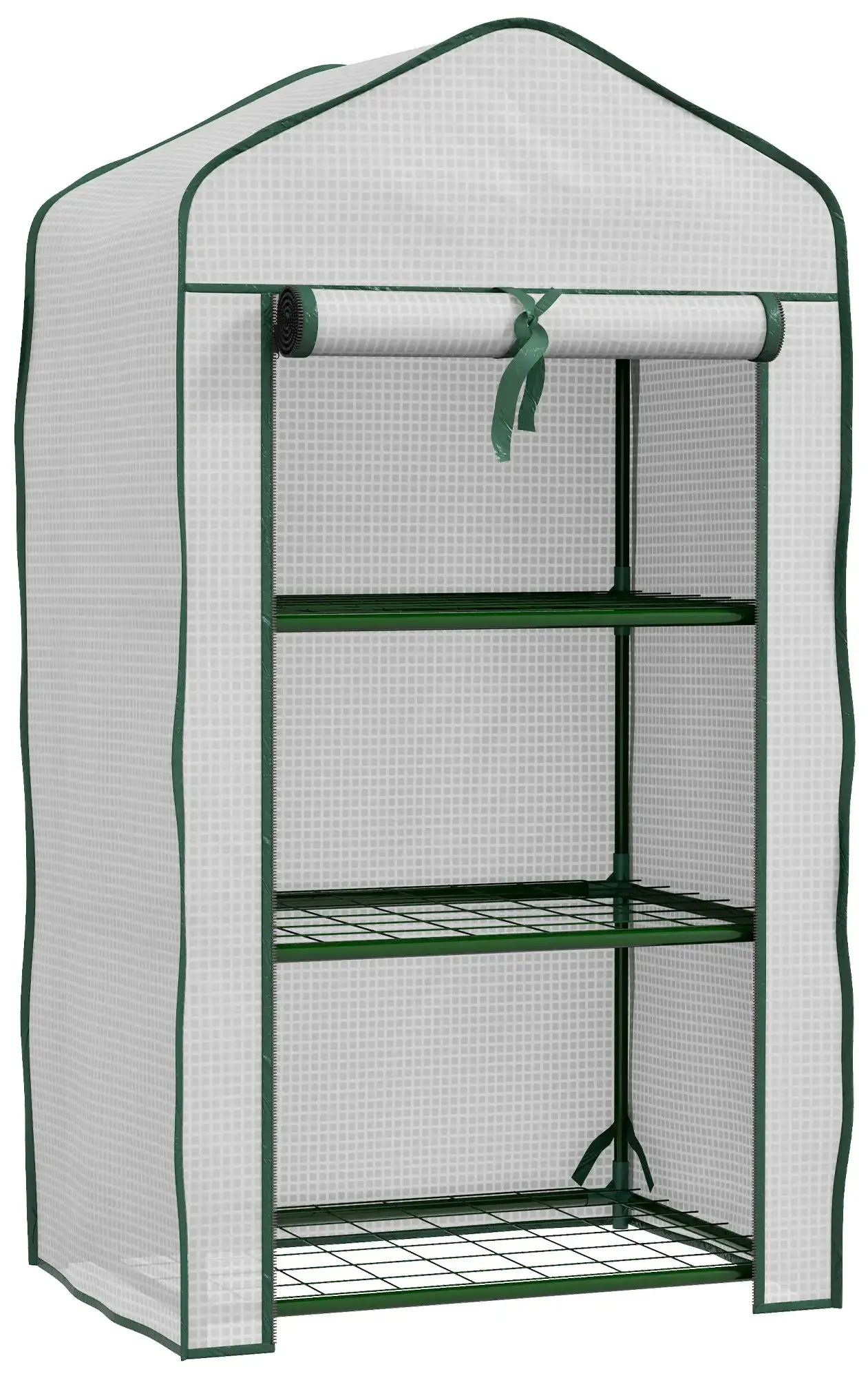 Mini-sera Outsunny 84H-069V01WT 59x39x127 (White) - 3