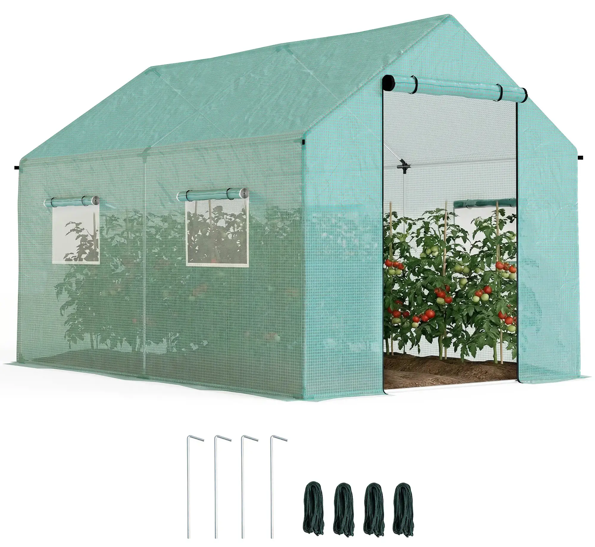 Sera de gradina Outsunny 84H-074V00GN 2x3x2 (Green) - 3