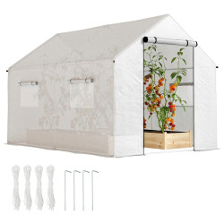 Садовая теплица Outsunny 84H-074V00WT 2x3x2 (White) Thumb