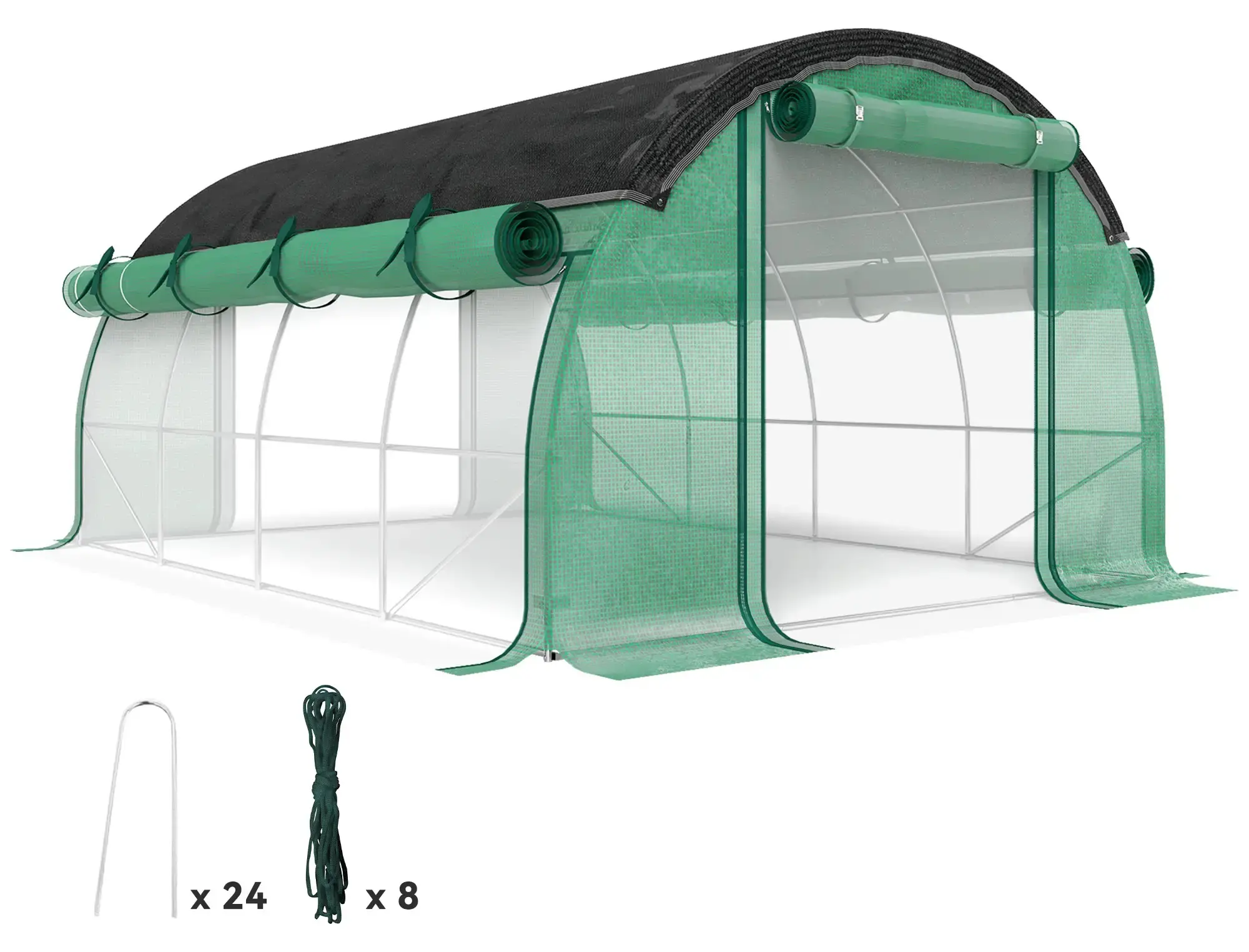 Sera de gradina Outsunny 84H-198V02GN 4x3x2 (Green) - 3