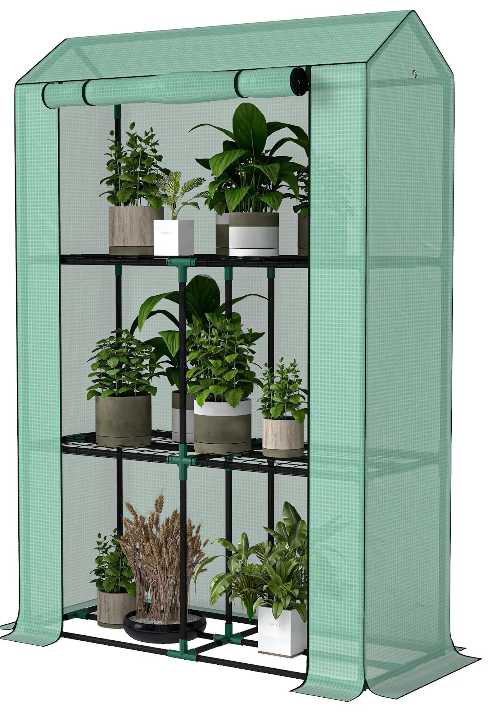 Sera de gradina Outsunny 84H-199V00GN 100x40x150 (Green) - 2