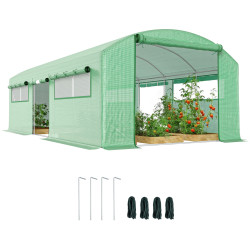Садовая теплица Outsunny 84H-219V02GN 6x3x2 (Green) Thumb