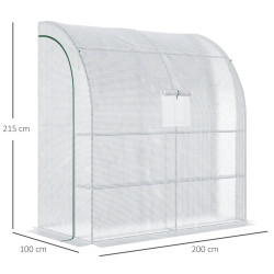 Теплица Outsunny 845-304V04 (White) Thumb