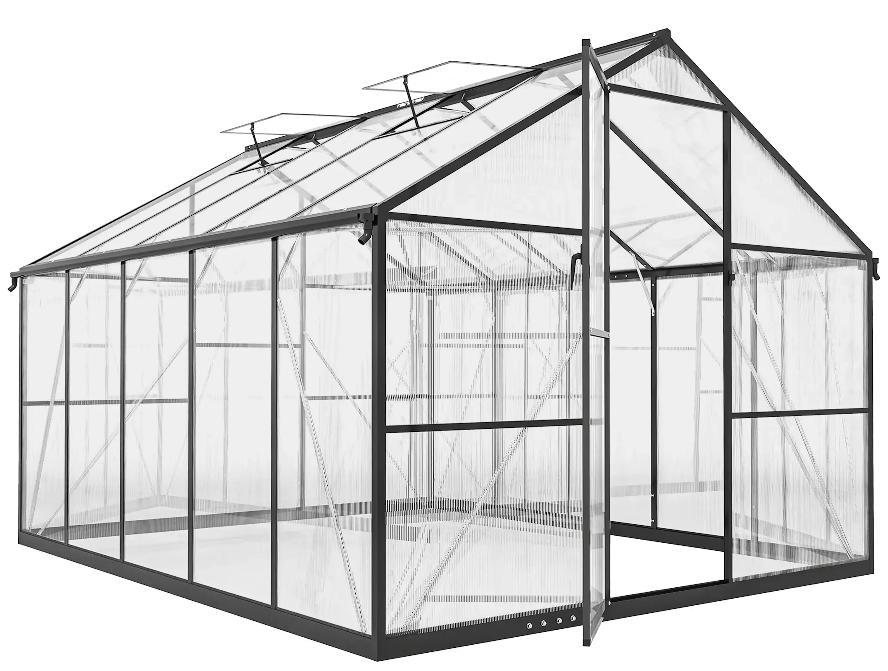 Sera Outsunny 84H-667V01BK (Black/Transparent) - 2