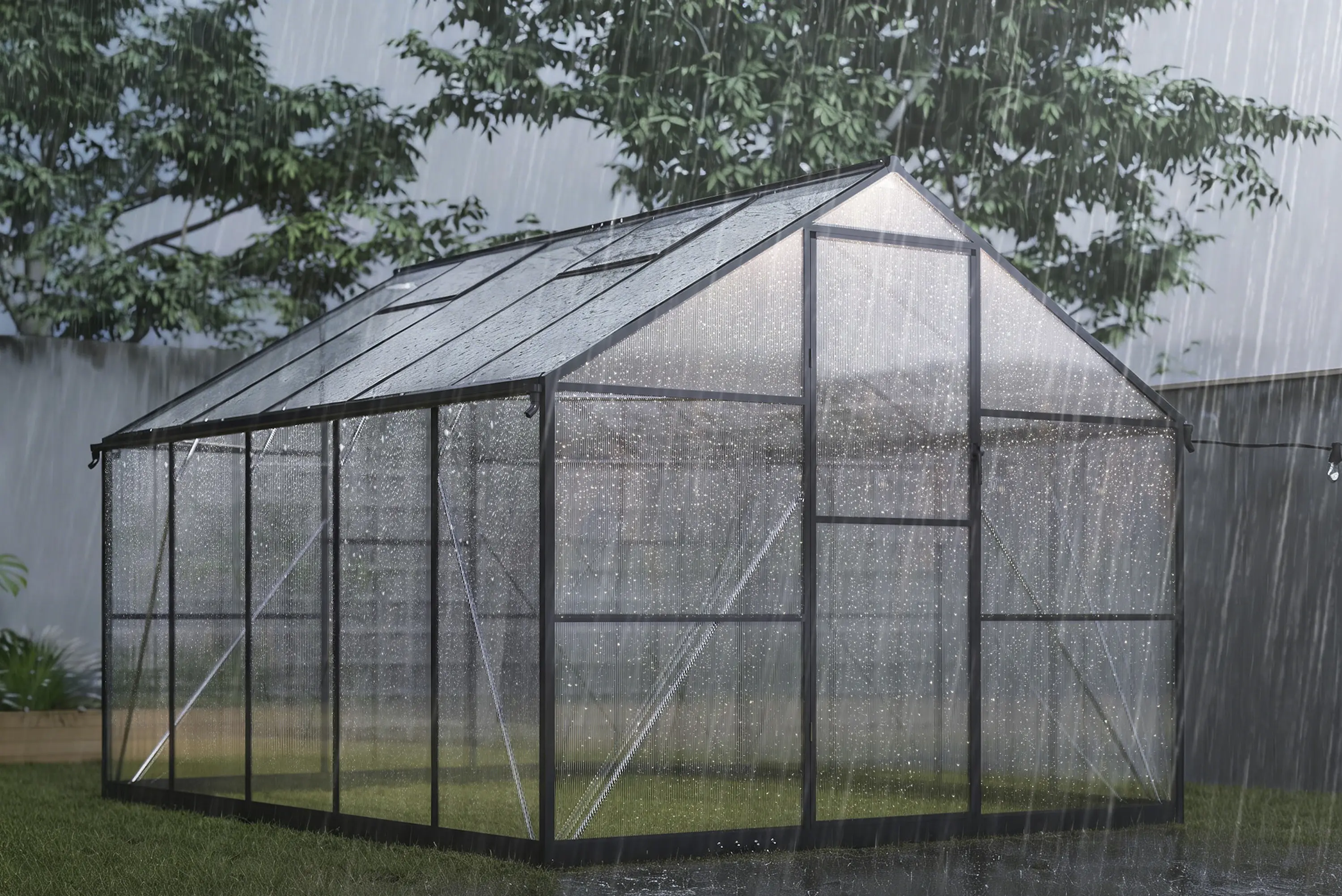 Sera Outsunny 84H-667V01BK (Black/Transparent) - 4